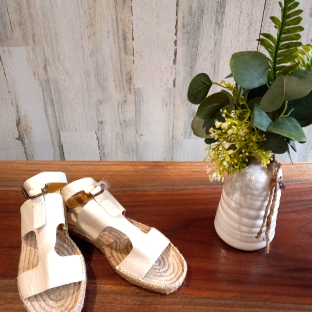 Splendid leather espadrille sandals